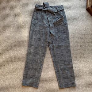 Wilfred Grey Plaid Pants Size 2
